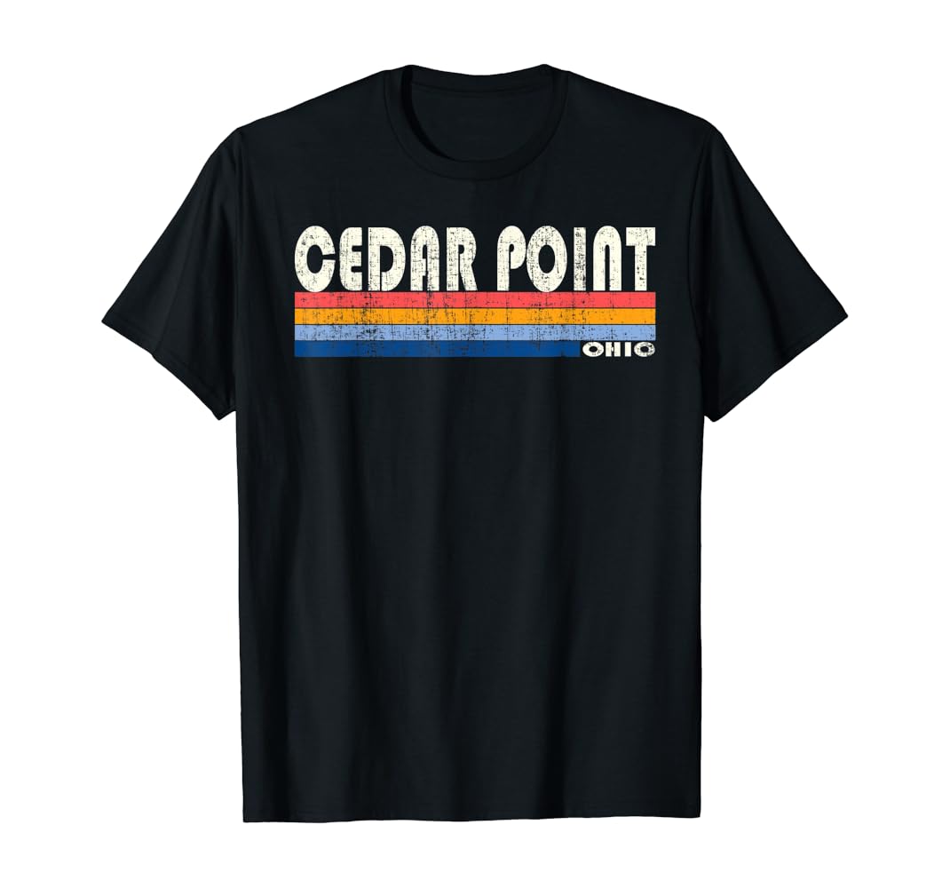 Cedar point t shirts Clearance