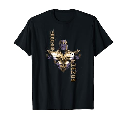 Thanos endgame t shirt Outlet