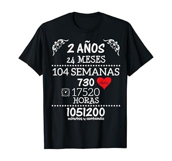 camisetas aniversario