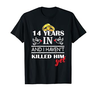 Amazon Com 14 Years Wedding Anniversary Gift Idea For Wife Funny
