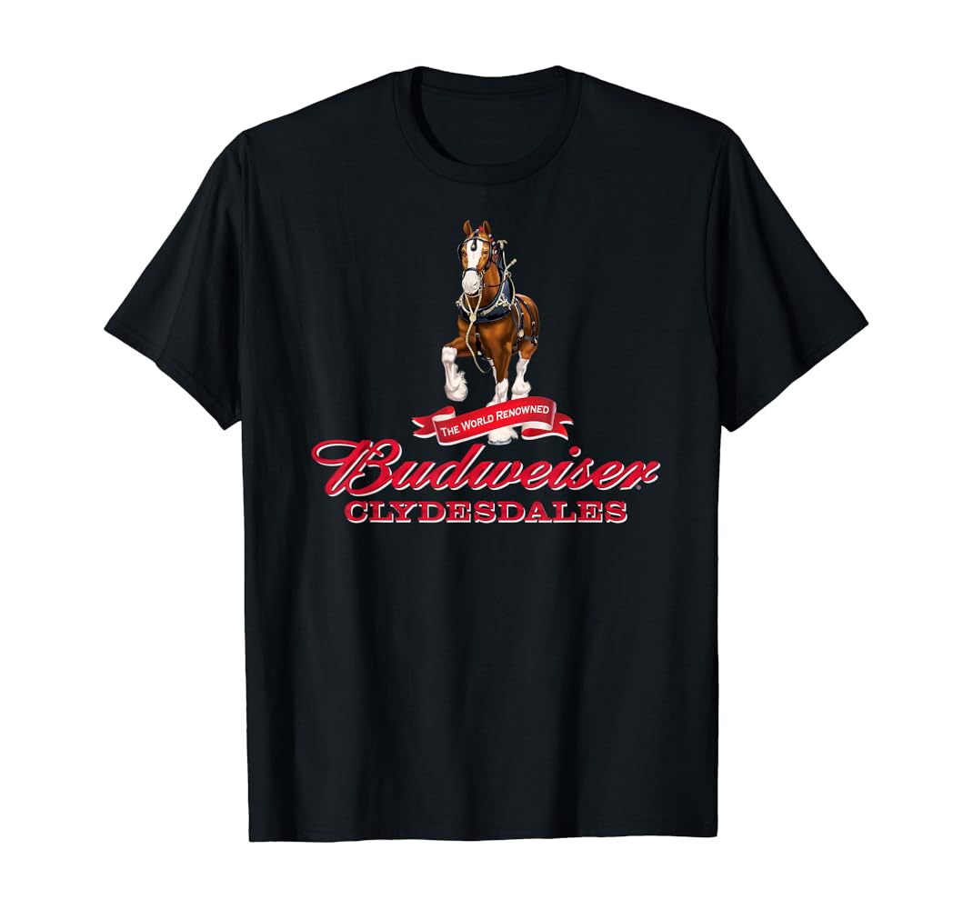 Budweiser horse shirt Clearance