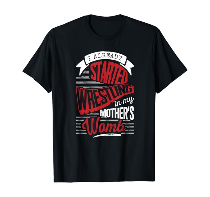 I already started Wrestling in my mother's womb. Ich habe bereits mit dem Ringen im Bauch meiner Mutter angefangen. Wer einmal mit diesem Sport beginnt, möchte sein Leben lang im Training Ringer Techniken lernen und in Meisterschaften kämpfen. Deshalb sind sich viele Ringer einig darüber, dass sie bereits im Bauch ihrer Mütter ein Freistilringer oder Griechisch-Römisch Ringer gewesen sind.