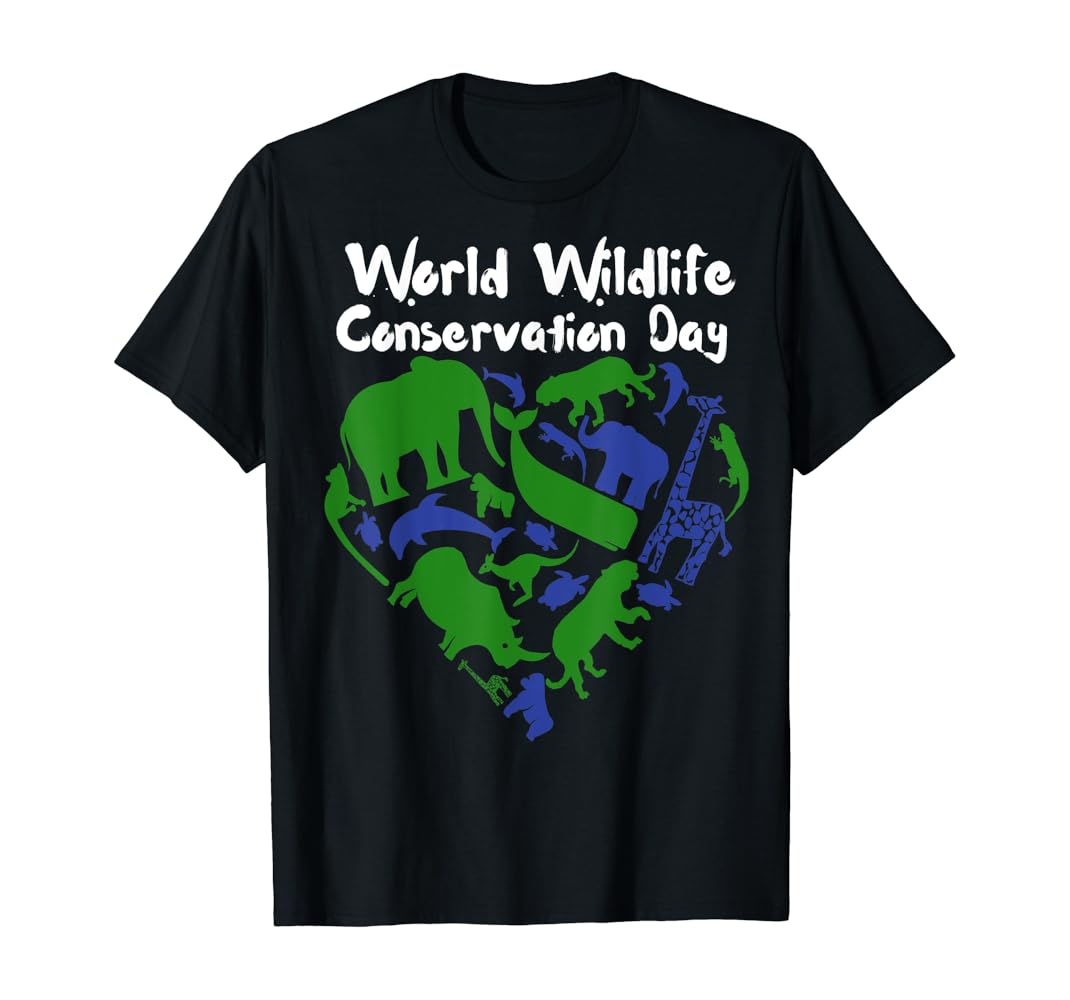 Animal conservation t shirts Clearance