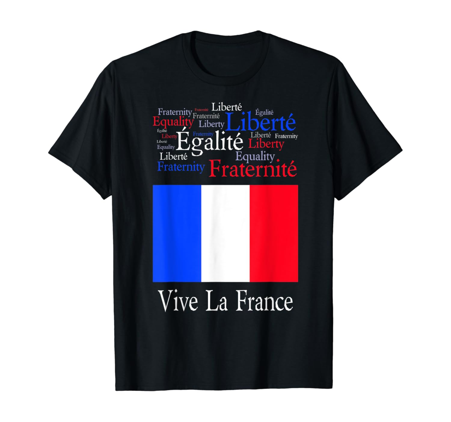 Amazon Com Vive La France Bastille Day T Shirt Clothing