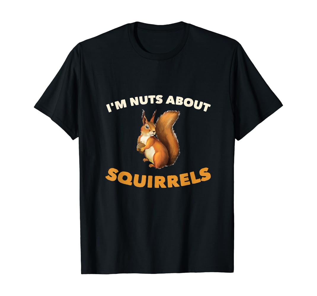 Squirrel t shirt funny Clearance