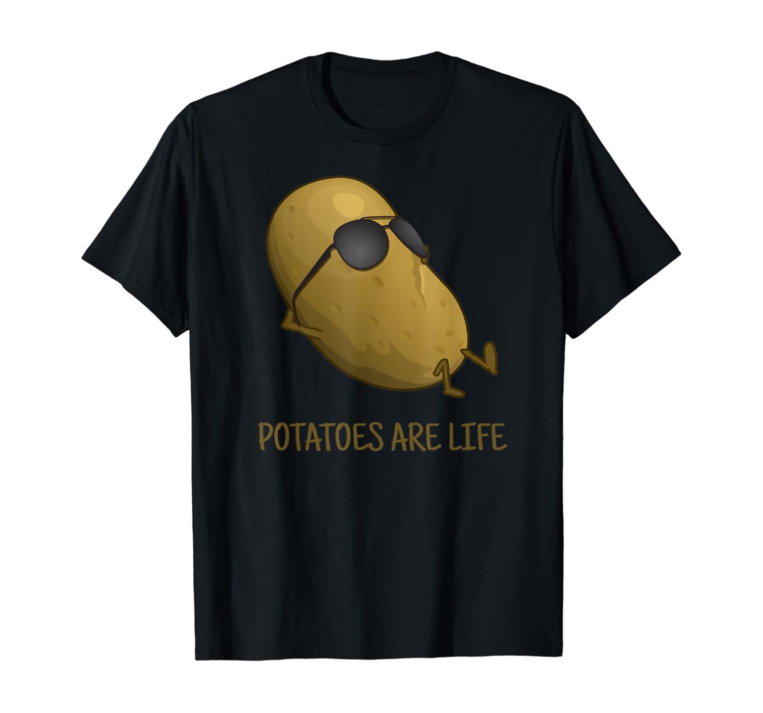 Amazon Com Potatoes Are Life Funny Potato Shirt For Potato Lovers