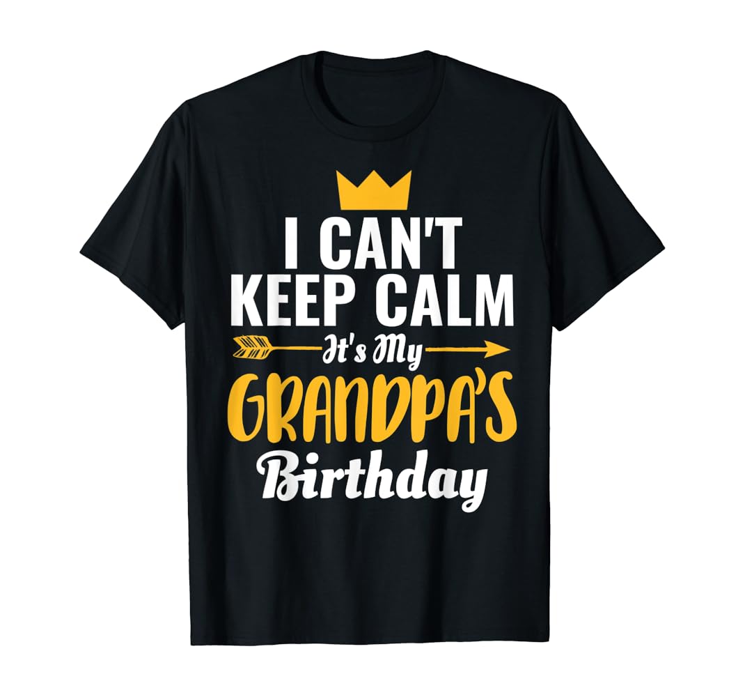 Grandpa birthday shirt Clearance