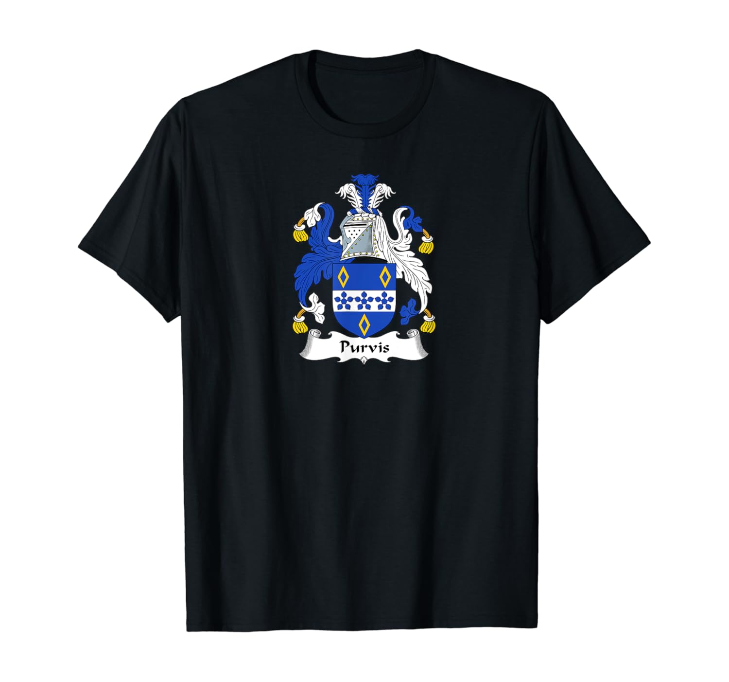 Purvis Coat of Arms - Family Crest Shirt