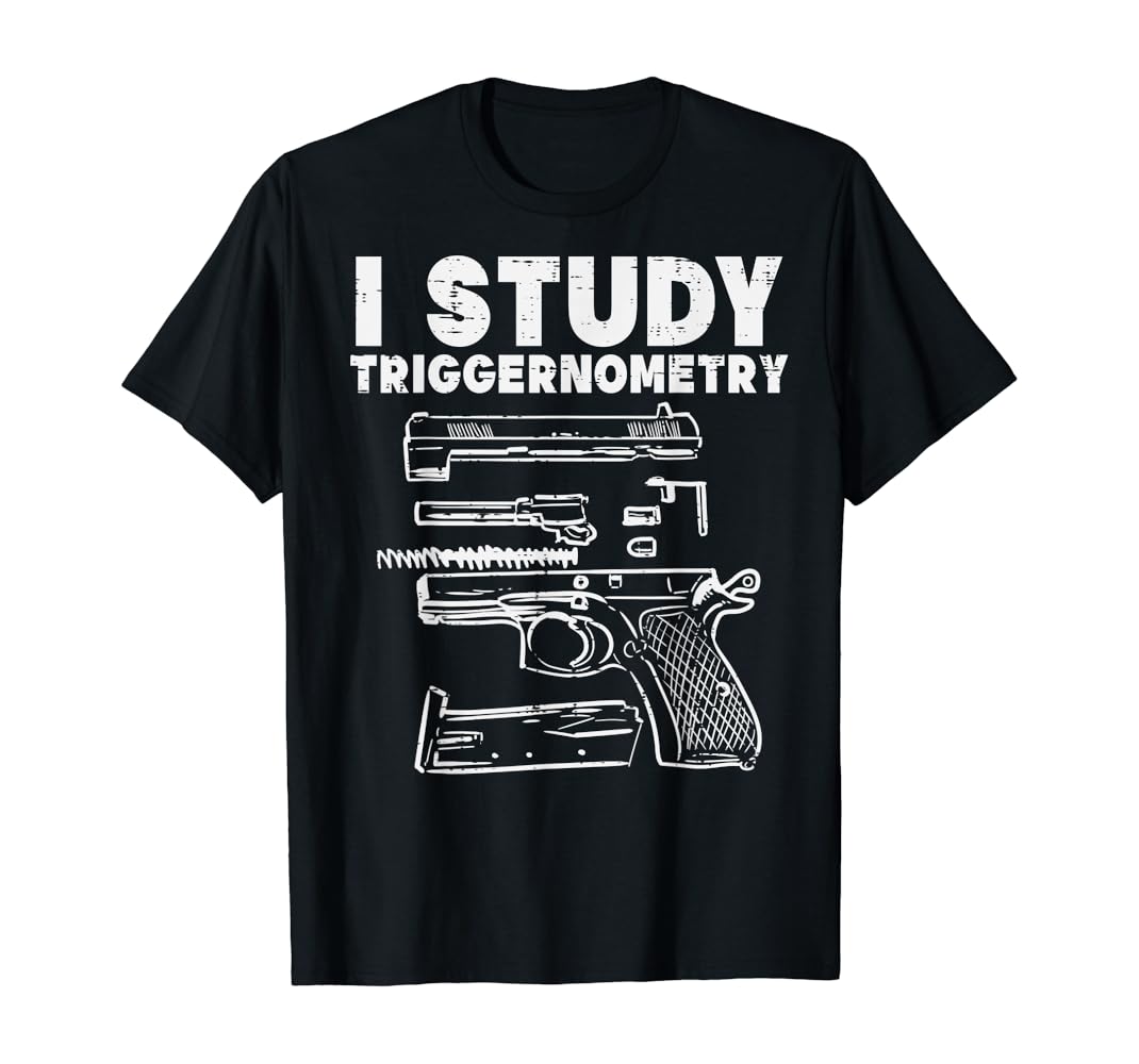 Trigonometry gun shirt Clearance