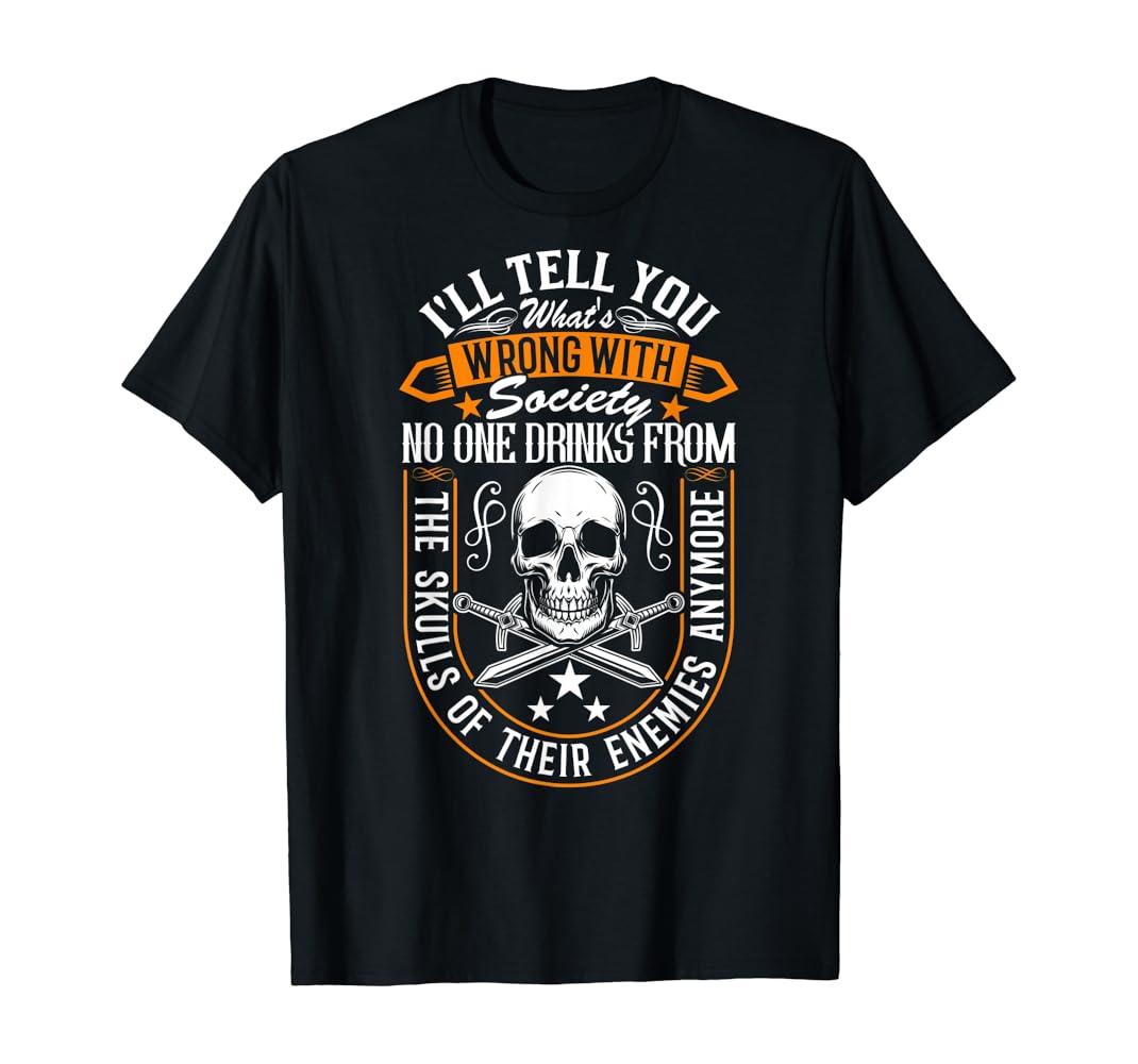 Skull society t shirts Clearance