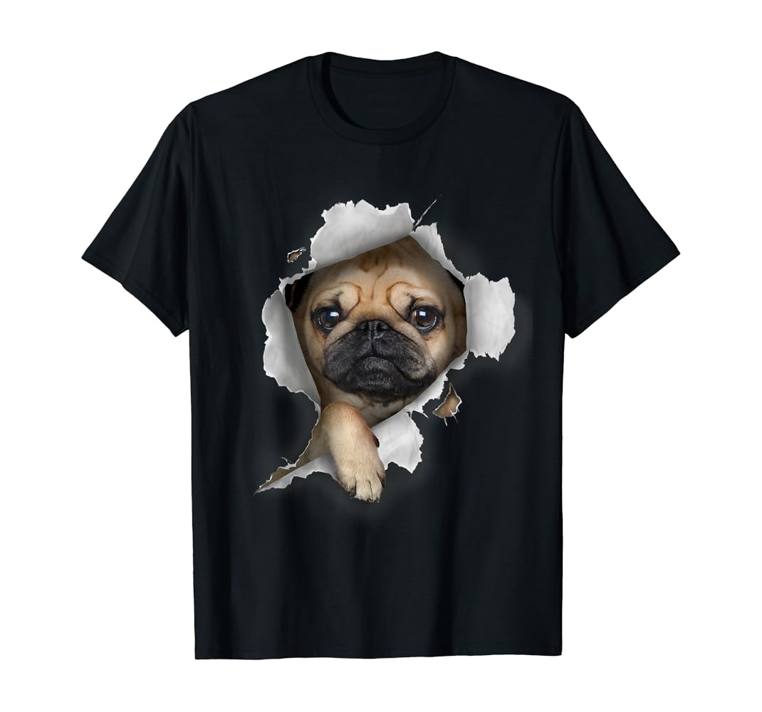 pug t shirt amazon