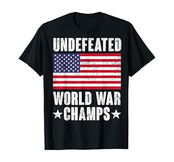 Undefeated world war champs Clearance