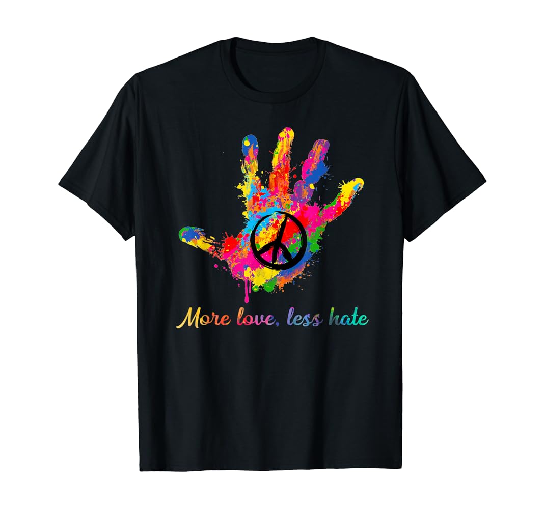 More love less hate shirt Clearance