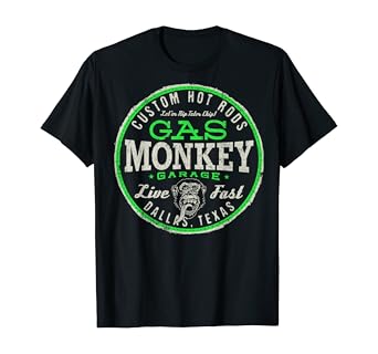 camiseta gas monkey