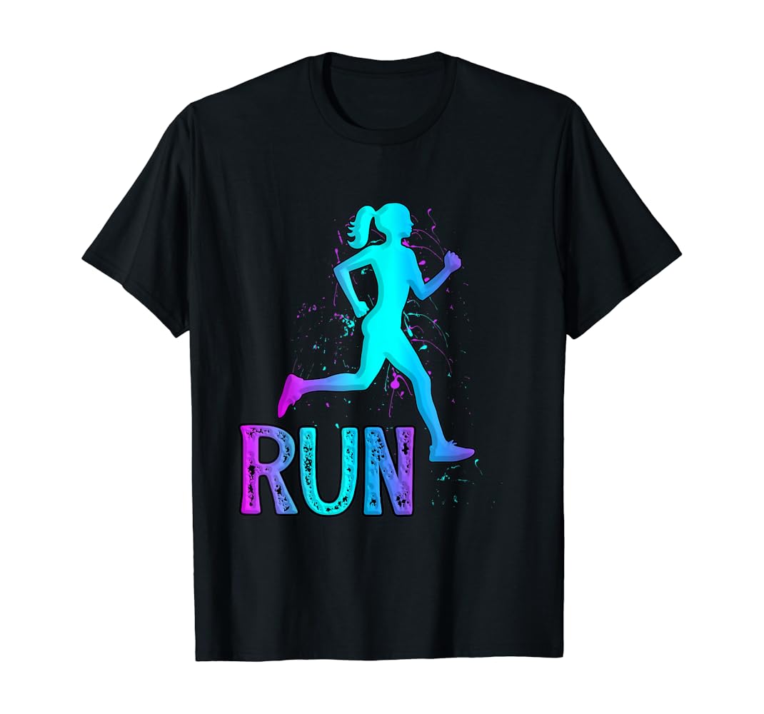 Girls running t shirts Clearance