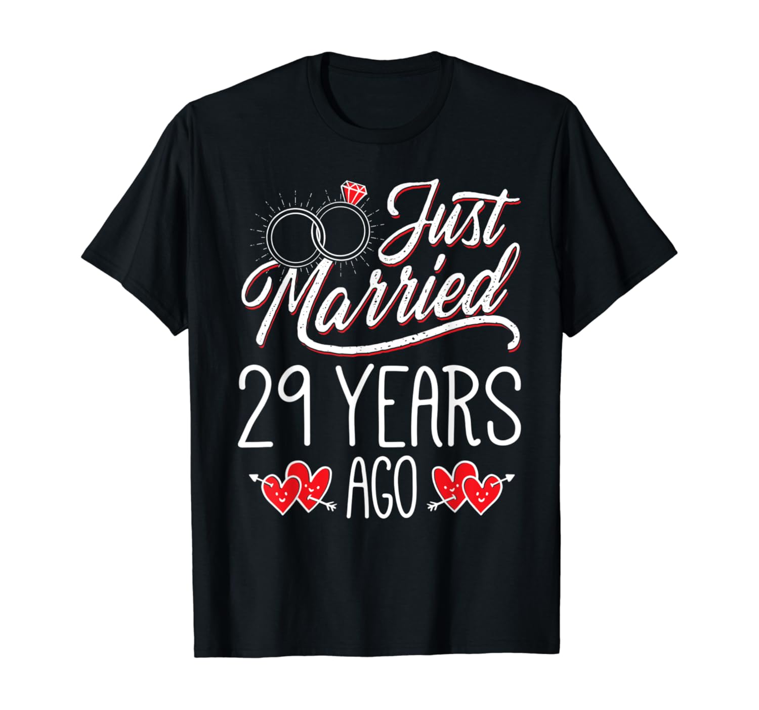 29th Wedding Anniversary Gifts 29 Years Marriage Matching TShirt Clothing