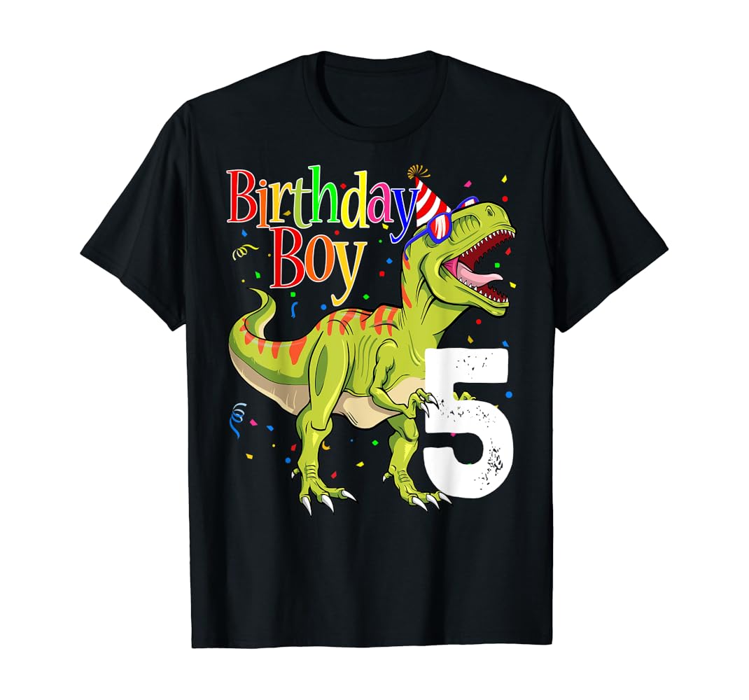 Birthday boy dinosaur shirt Clearance