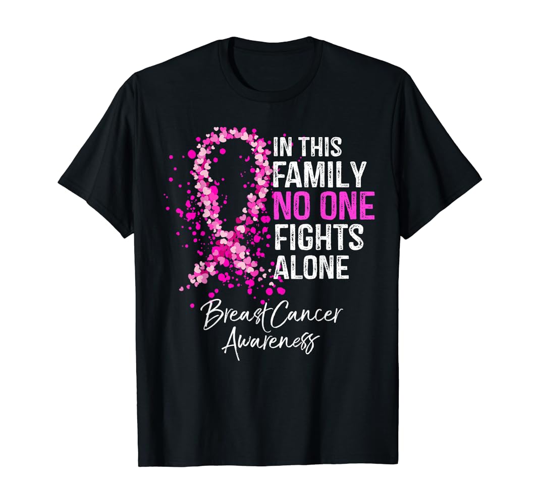 No one fights alone t shirt Clearance