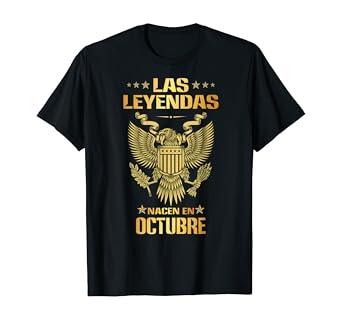 playeras de cumpleaños octubre