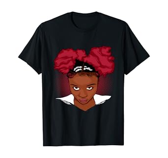 Amazon Com Curlygirl Kinky Natural Hair Afro Puff T Shirt Clothing