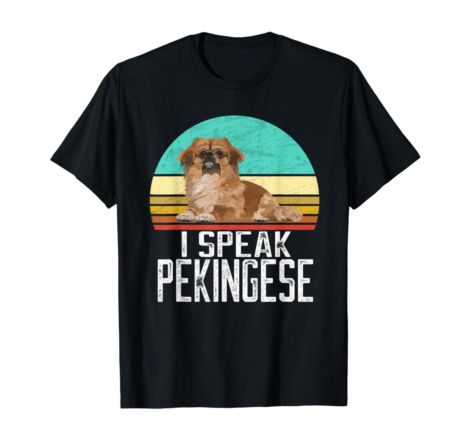 I Speak Pekingese - Retro Pekingese Dog Lover & Owner T-Shirt