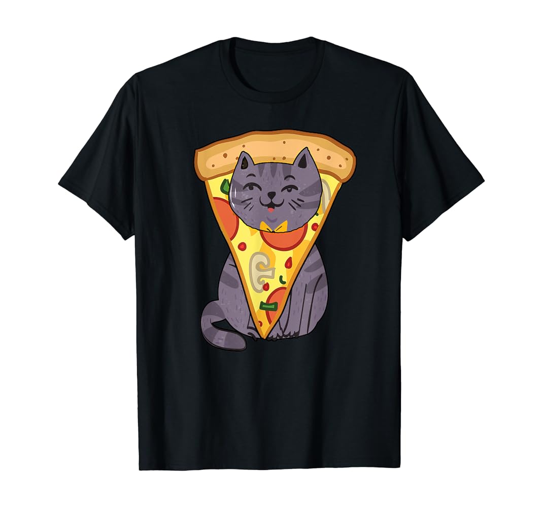 Pizza cat t shirt Clearance