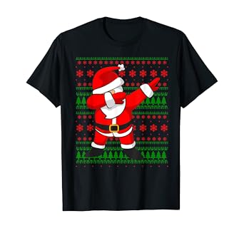 Dabbing santa sweatshirt Clearance