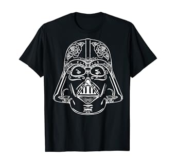 darth vader sugar skull shirt