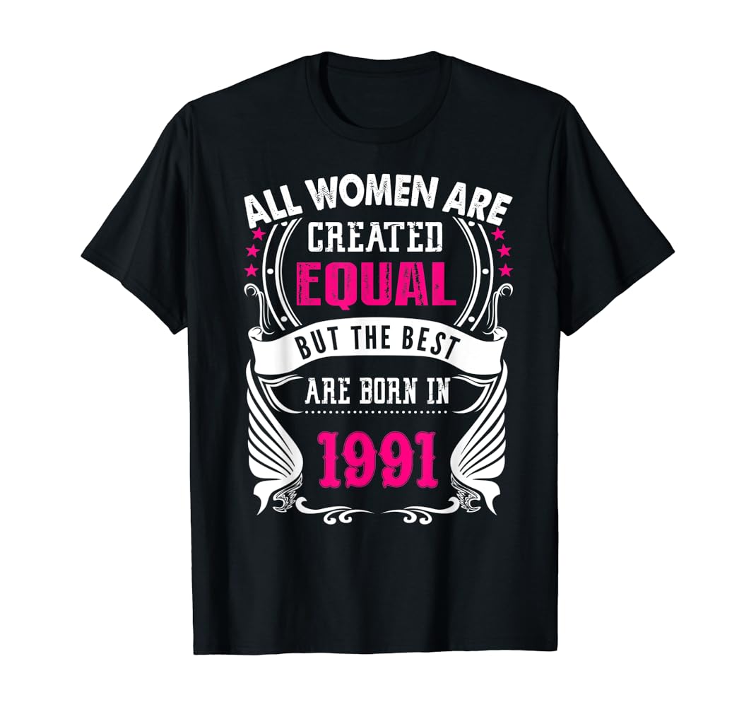 Made in 1991 t shirt Clearance