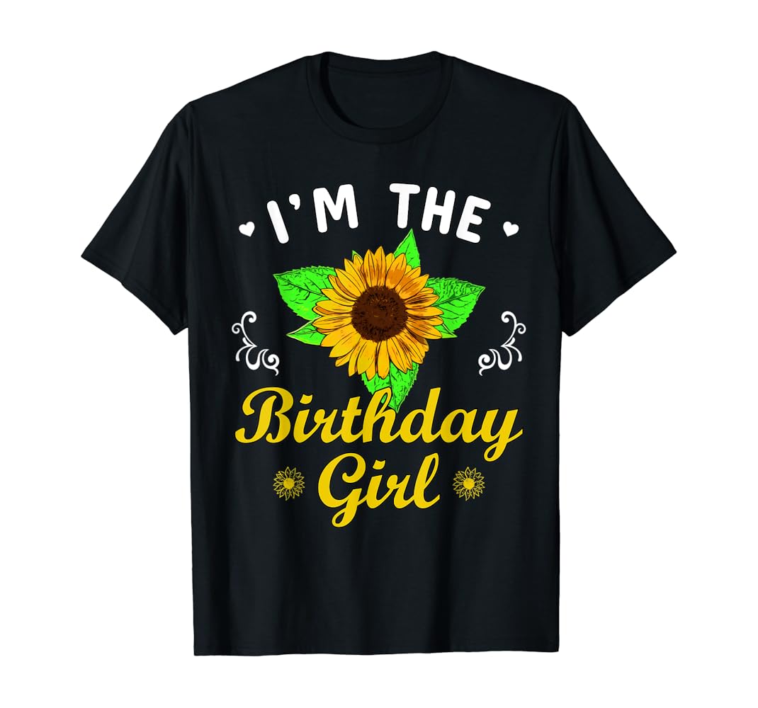 Sunflower birthday shirt Clearance