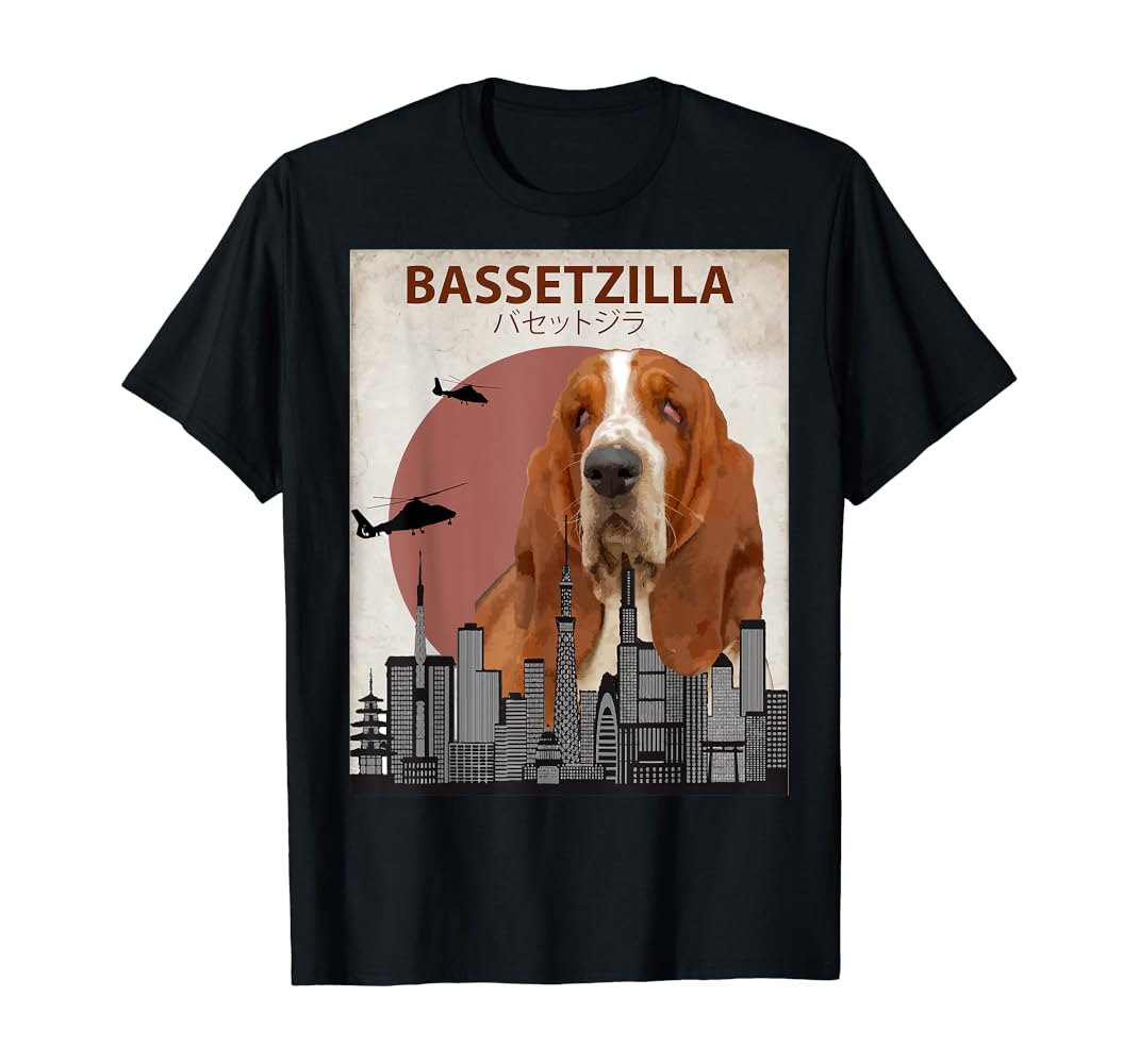 Funny basset hound t shirts Clearance