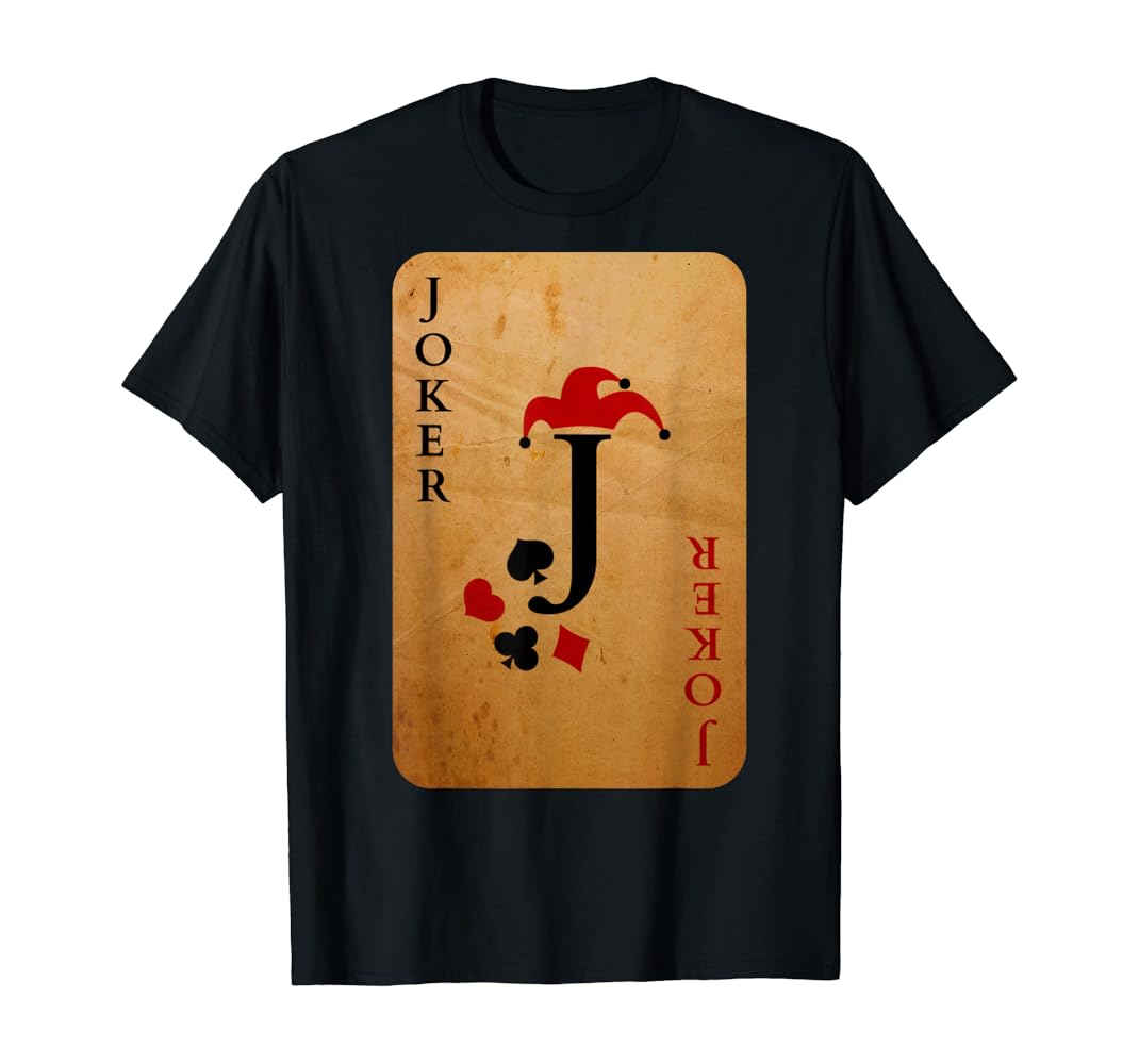 Joker card shirt Clearance