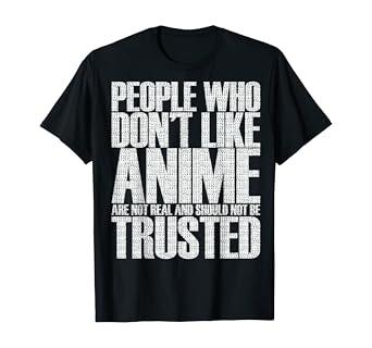 camisas de anime