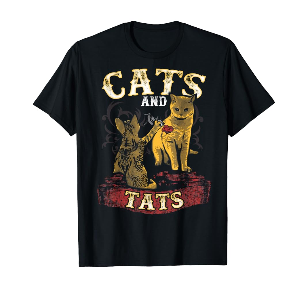 Cats and tats shirt Clearance
