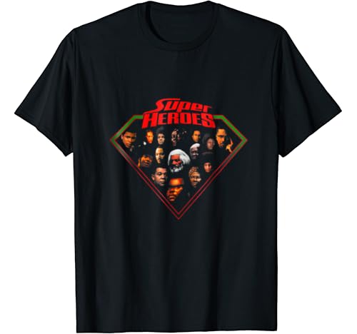 Black superhero t shirt Clearance