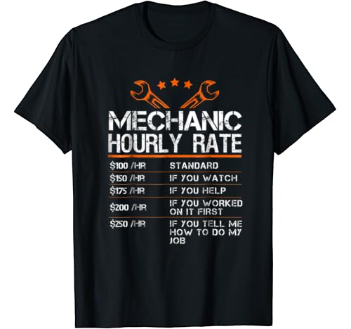 Funny mechanic shirts amazon Clearance