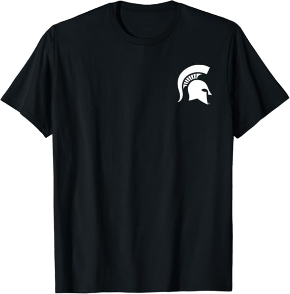 Michigan State Spartans Left Chest Icon T-Shirt