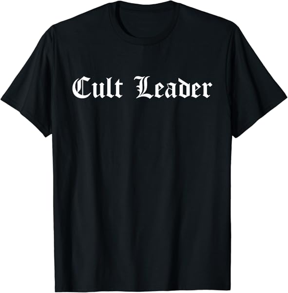 Cult Leader Gothic Occult Goth Occultism T-Shirt