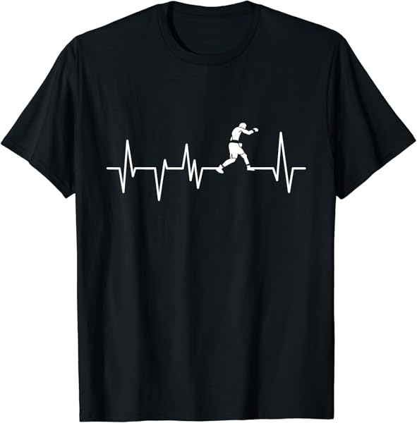Boxer Heartbeat - Boxing Gift Boxing Lover Boxing Trainer T-Shirt