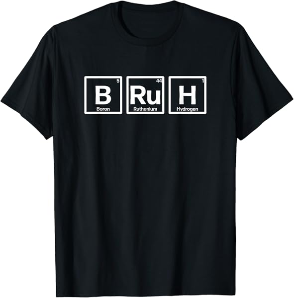 Bruh Gamer Slang Meme Design T-Shirt