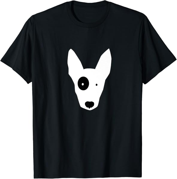 Cute Dog with Black Patch on One Eye Premium T-Shirt
