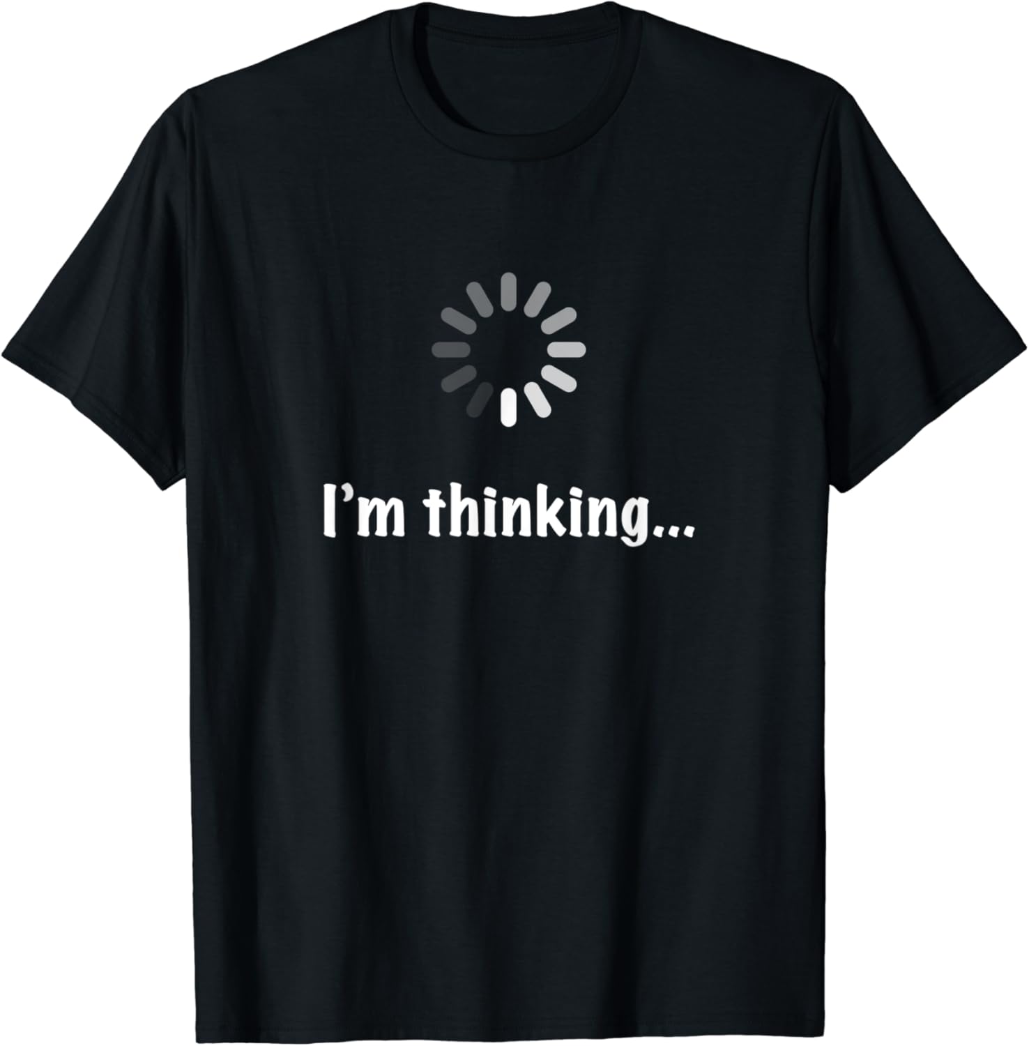 "I'm Thinking" Geek Nerd Computer Programmer Techie Outfit T-Shirt