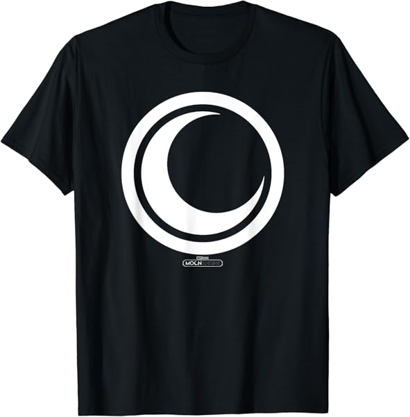 Marvel Moon Knight Crescent Moon Icon Light T-Shirt