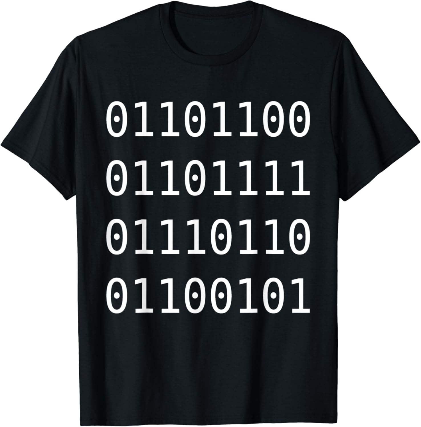 Amazon.com: Binary Code T-Shirt Coding Computer Programmer Programming ...