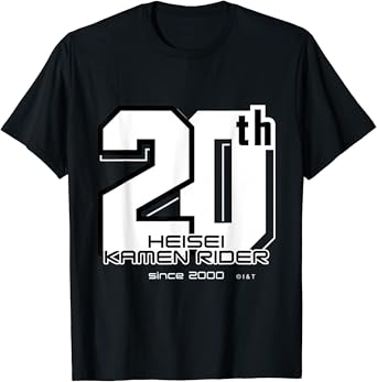 kamen rider 20th anniversary shirt