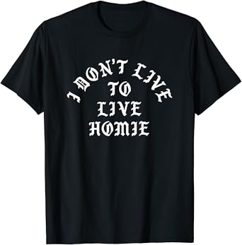live t shirt