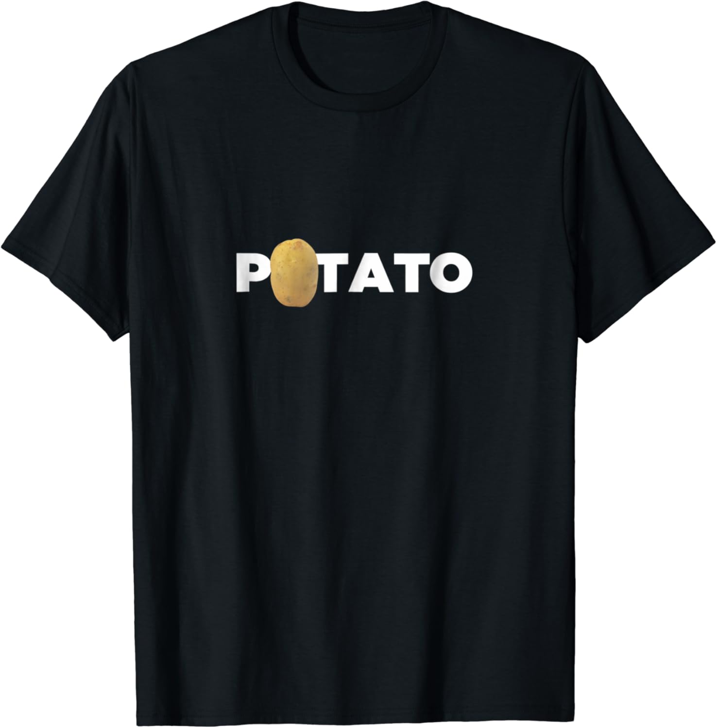 Real Potato Funny Vegetable Food Funny Side Dish T-Shirt