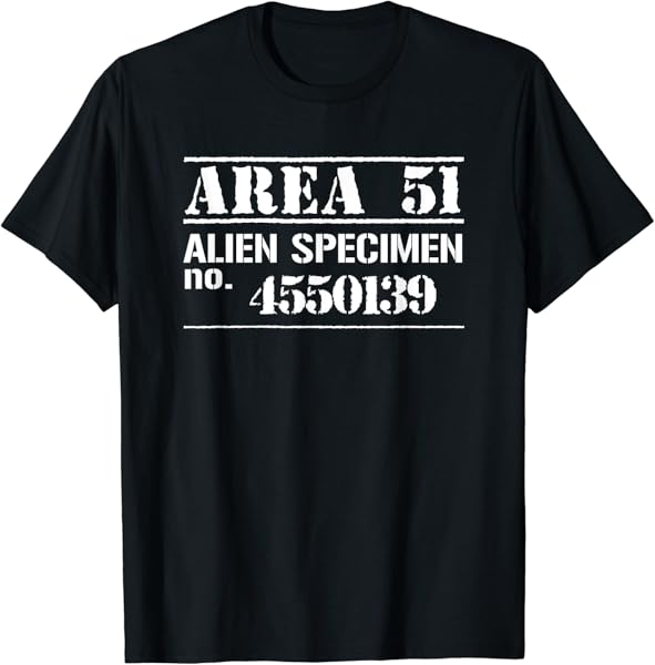 Funny Area 51 Escaped Alien Halloween Costume T-Shirt