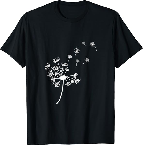 Dandelion Shirt For Women - Graphic Tees Women Dandelion T-Shirt