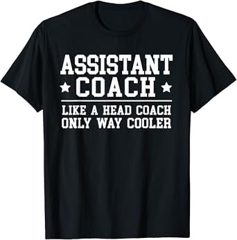 assistant coach shirt